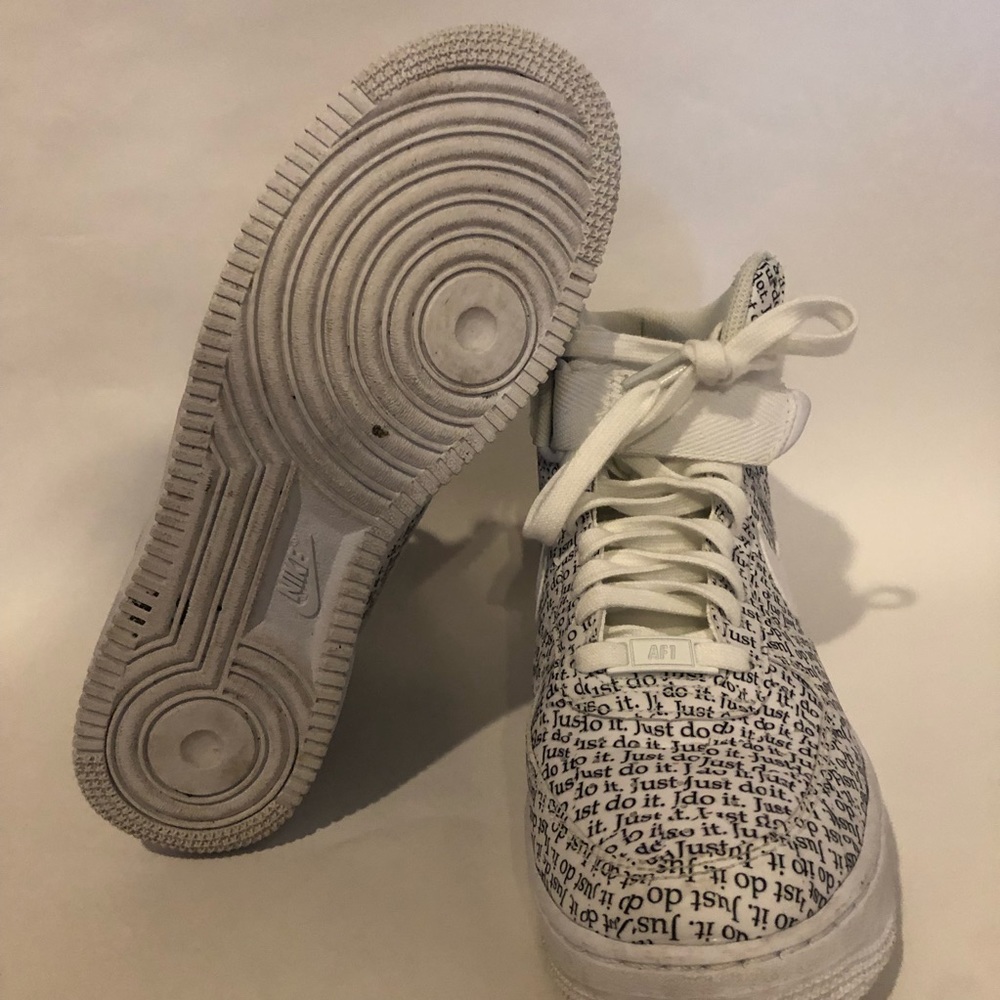 Just do it nike Air Force ones - Picture 5 of 8